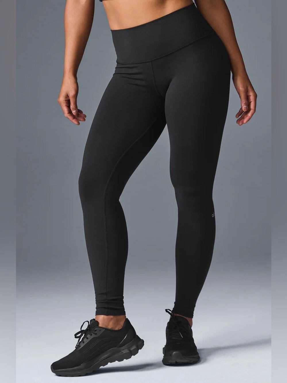 Alo Yoga Airbrush High Waist Basic Leggings in Black